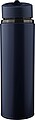 Recycled stainless steel drinking bottle (500 ml) Zeno, blue