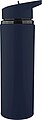 Recycled stainless steel drinking bottle (500 ml) Zeno, blue
