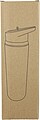 Recycled stainless steel drinking bottle (500 ml) Zeno, light blue