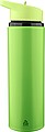Recycled stainless steel drinking bottle (500 ml) Zeno, light green