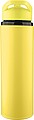 Recycled stainless steel drinking bottle (500 ml) Zeno, yellow