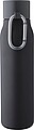 Recycled stainless steel drinking bottle (600 ml), black