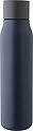 Recycled stainless steel drinking bottle (600 ml), blue