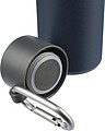 Recycled stainless steel drinking bottle (600 ml), blue
