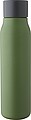 Recycled stainless steel drinking bottle (600 ml), green