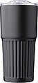 Recycled stainless steel drinking mug (500 ml) Kael, black
