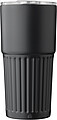 Recycled stainless steel drinking mug (500 ml) Kael, black