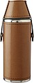 Recycled stainless steel flask Brock, brown