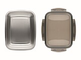 Recycled stainless steel lunch box