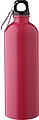 Recycled stainless steel single walled bottle (750 ml ), pink