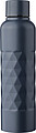Recycled stainless steel single-walled drinking bottle (800 ml) Talin, blue