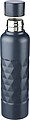 Recycled stainless steel single-walled drinking bottle (800 ml) Talin, blue