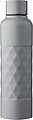 Recycled stainless steel single-walled drinking bottle (800 ml) Talin, grey