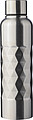 Recycled stainless steel single-walled drinking bottle (800 ml) Talin, silver