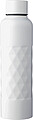 Recycled stainless steel single-walled drinking bottle (800 ml) Talin, white