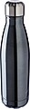 Recycled stainless steel single-walled flask 650 ml Cliff, gun metal