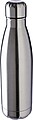 Recycled stainless steel single-walled flask 650 ml Cliff, silver