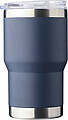 Recycled stainless steel travel mug (350 ml) Ayen, blue