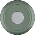 Recycled stainless steel travel mug (400 ml) Chiara, green