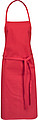 Reeva 180 g/m2 apron, red
