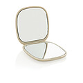 Reflecta RCS recycled plastic make-up mirror, beige