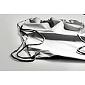 Reflective drawstring bag