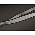 Reflective RPET lanyard, black