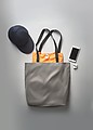 Reflective shopping bag 190D