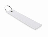 Remove before flight key ring, white