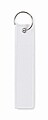 Remove before flight key ring, white
