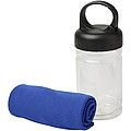 Remy cooling towel in PET container