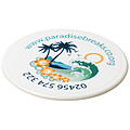 Renzo round plastic coaster