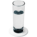 Renzo round plastic coaster