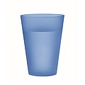 Reusable event cup 300ml, transparent blue
