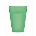Reusable event cup 300ml, transparent green