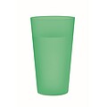 Reusable event cup 500ml, transparent green