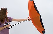 Reverse umbrella - double layer - 190T pongee