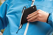 RFID anti-skimming passport holder, black