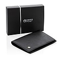 RFID anti-skimming passport holder, black