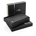 RFID anti-skimming passport holder, black