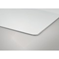 RFID blocking card. The aluminium layer inside this card blocks all radio frequencies passing throug