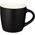 Riviera ceramic mug, black/white