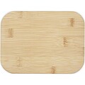 Roby glass lunch box with bamboo lid, hale blue