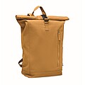 Roll top backpack 390 gr/m2, ochre