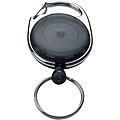 Roller clip - tr. black