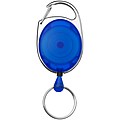 Roller clip - tr. blue