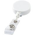 Roller clip white