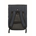 Rolltop laptop rucksack 600D, blue