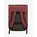 Rolltop laptop rucksack 600D, burgundy