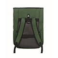 Rolltop laptop rucksack 600D, dark green